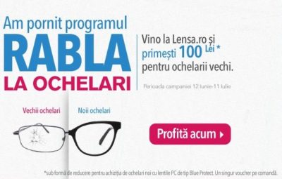 digestion Hula hoop announcer Lensa.ro – Reducere de pret 100 de lei la o pereche de ochelari de vedere |  Cupoane de Reduceri